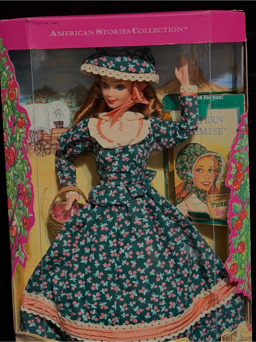 Vintage 1994 Special Edition Pioneer Barbie American Stories Collection Doll - Picture 13 of 16